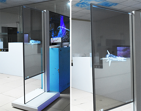 OLED caurspīdīgs ekrāns, jūs zināt